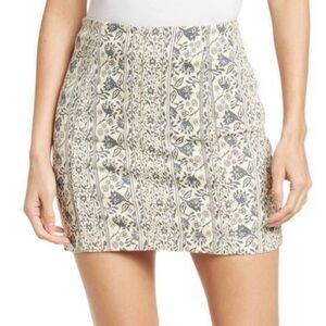 NWT Free People Modern Femme Denim Miniskirt | Size: 2